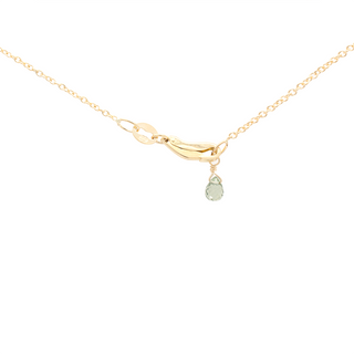 "Limited Edition" Green Sapphire Briolette Necklace