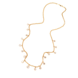 One-of-a-Kind Old Mine Cut “Festival” Diamond Necklace - Anne Sportun Fine Jewellery