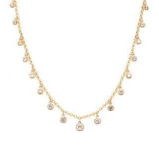 One-of-a-Kind Old Mine Cut “Festival” Diamond Necklace - Anne Sportun Fine Jewellery