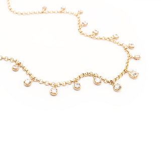 One-of-a-Kind Old Mine Cut “Festival” Diamond Necklace - Anne Sportun Fine Jewellery