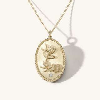 "Protea" Renewal Traveler's Token Charm - Anne Sportun Fine Jewellery