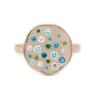 Grand Diamond Seafoam Ring - Anne Sportun Fine Jewellery