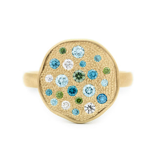 Grand Diamond Seafoam Ring - Anne Sportun Fine Jewellery