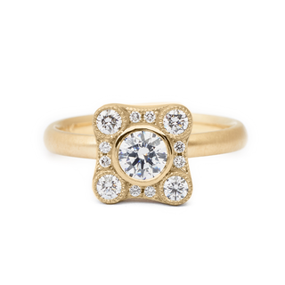 "Gatsby" 0.36ct Diamond Ring