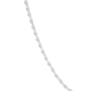 2mm Rope Chain Silver