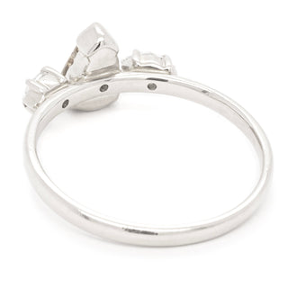 Champagne Diamond Pear w/ Rose Cut Marquises Ring - Final Sale