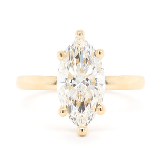 2.03ct Marquise Diamond 6 Prong Ring