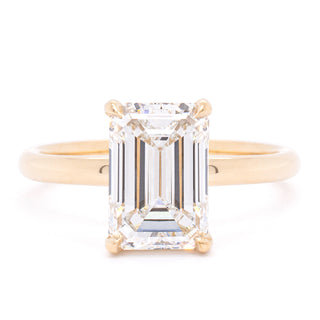 2.50ct Lab Emerald Cut "Alex" Ring