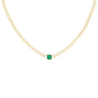 No.04 'Archive' 0.27ct Emerald  Necklace