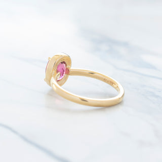 No.25 'Archive' 1.35ct Oval Pink Tourmaline Ring