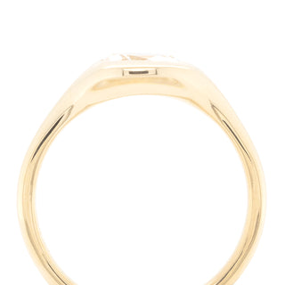 No.14 'Archive' 0.54ct Pear Signet Ring