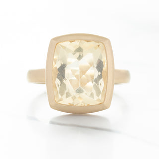 No.39 'Archive' 5.17ct Yellow Beryl Ring