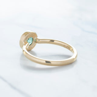 No.36 'Archive' 0.69ct Light Green Tourmaline Ring