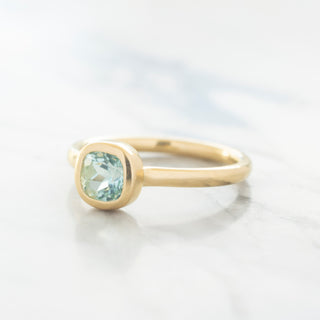 No.34 'Archive' 0.74ct Blue Tourmaline Ring