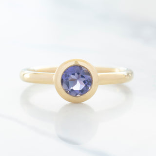 No.29 'Archive' 0.39ct Cornflower Blue Sapphire Ring