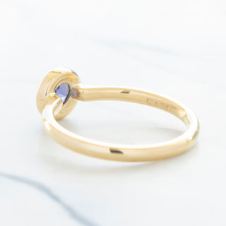 No.29 'Archive' 0.39ct Cornflower Blue Sapphire Ring