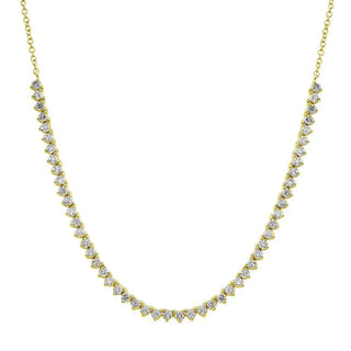 'Makalu' Diamond Tennis Necklace