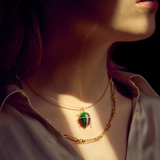 Thin Omega Necklace