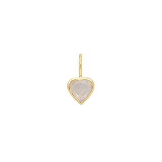 Coeur Moonstone Pendant - Anne Sportun Fine Jewellery