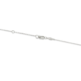 Mélia Kate Topaz Solitaire Necklace | Silver