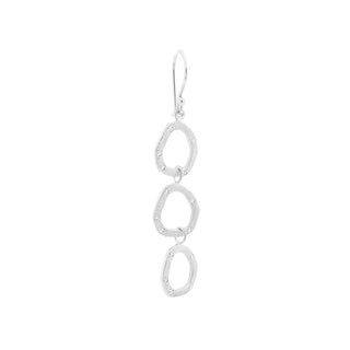 Triple Open Shape Hook Earrings - Anne Sportun Fine Jewellery