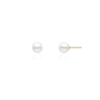 Pearl Studs  | 14k Gold