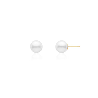Pearl Studs  | 14k Gold