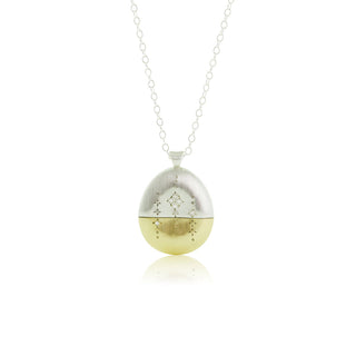 Diamond Horizon Drop Pendant Necklace