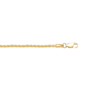 2.2mm Solid Round Wheat Link Chain