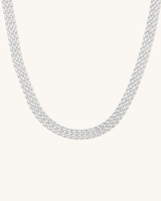 Bold Panther Necklace | Silver