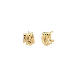 Quattro Hoop Earrings