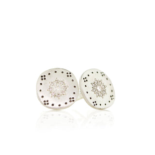 Silver Cluster Studs