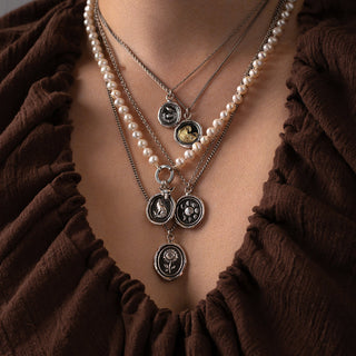 Moon Talisman Necklace - Anne Sportun Fine Jewellery