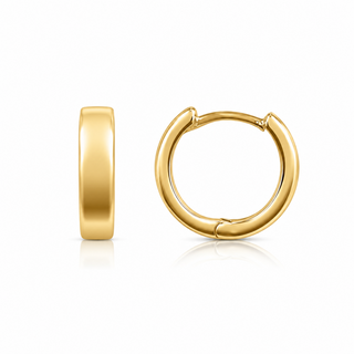 13mm Chubby Huggie Earrings