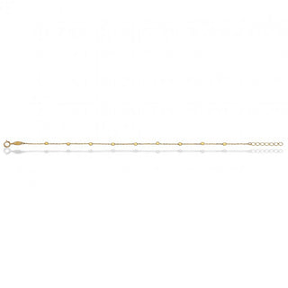 Box Bead Satellite Bracelet | 10k