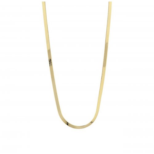 3.5mm Herringbone Chain Necklace Anne Sportun Fine Jewellery