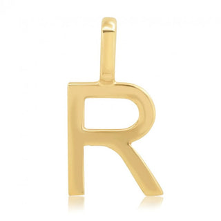 Solid Gold Initial Charm | 10k Gold