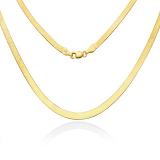4MM Herringbone Chain | 10k GOLD