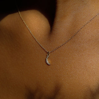 Luna Necklace | 14k | Diamond