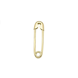 Safety Pin Charm | Small | 18k Yellow