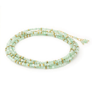 Emerald Wrap Bracelet - Necklace