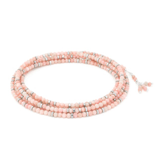Rhodonite Gemstone Bracelet - Necklace