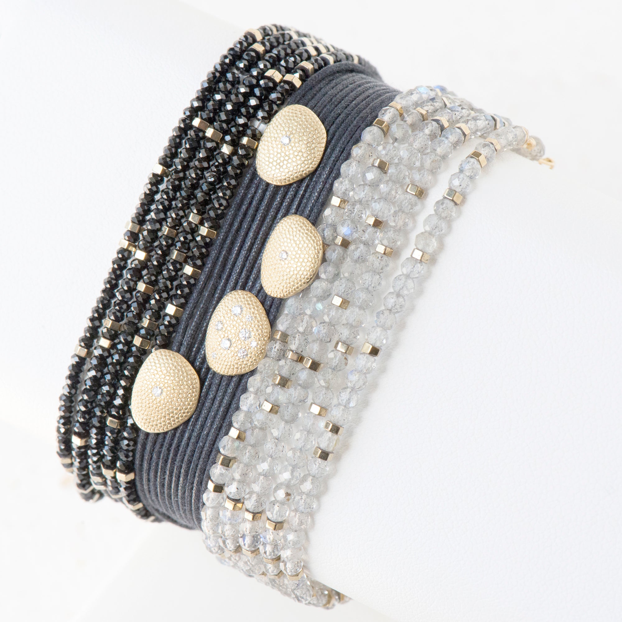 Gemstone sales wrap bracelets