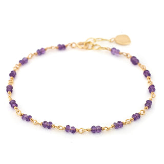Gold Tied Gemstone Bracelet - Anne Sportun Fine Jewellery