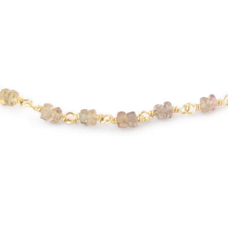 Gold Tied Gemstone Bracelet - Anne Sportun Fine Jewellery