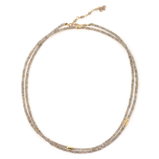 Three Gold Accent River Wrap ‚Äì 14K White Gold - Anne Sportun Fine Jewellery