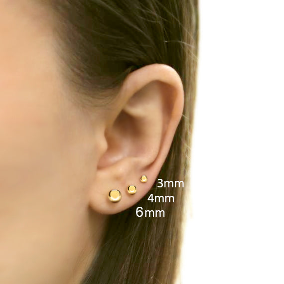 6mm Ball Studs Gold