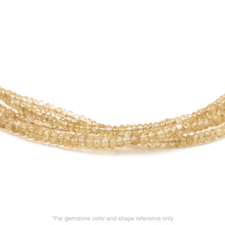 Gold Tied Gemstone Bracelet