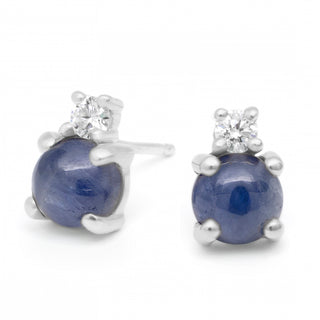 Diamond & Gemstone Duo Earrings