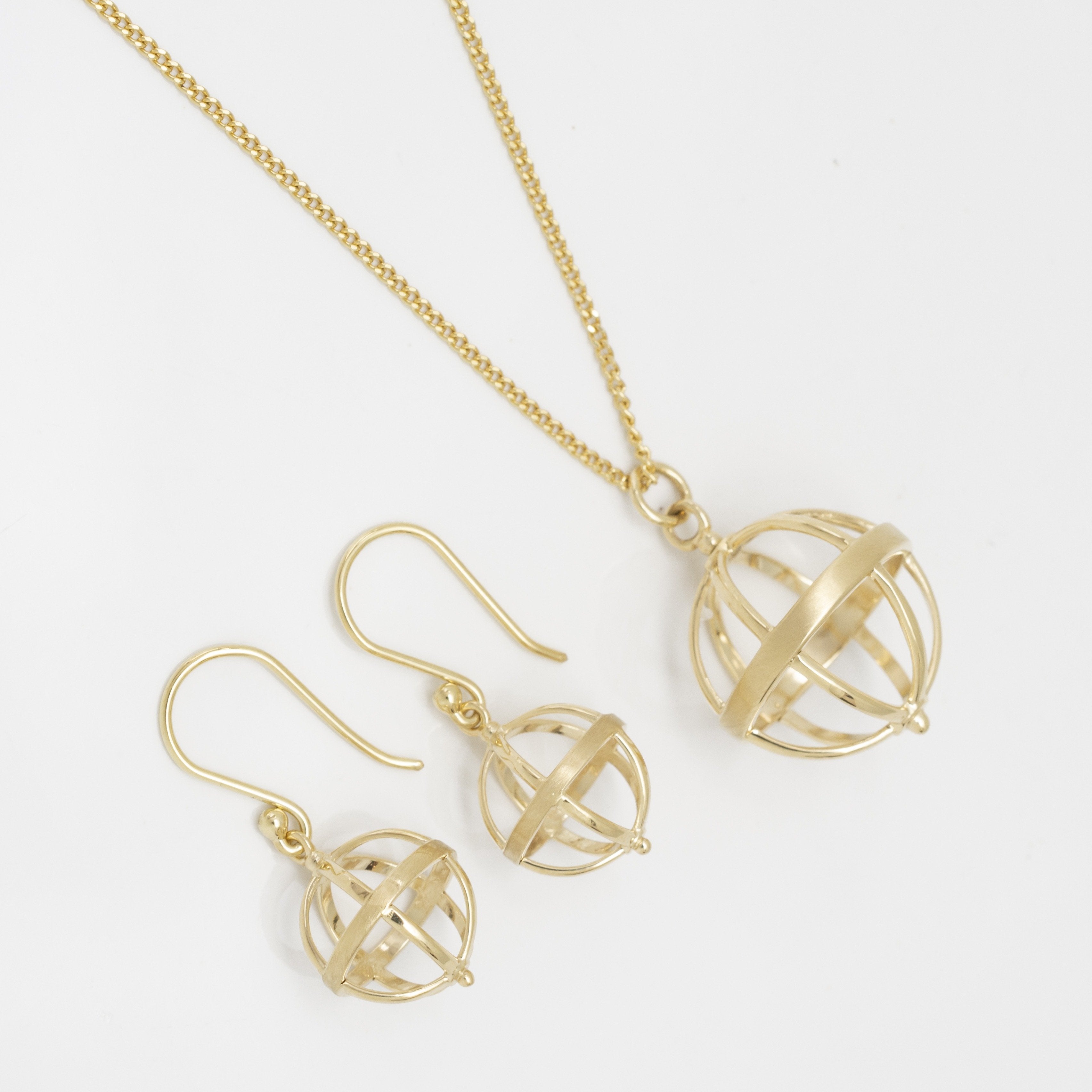 Large Cage Necklace Anne Sportun Fine Jewellery